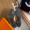 圖片 Hermes 金棕H流蘇樂福鞋