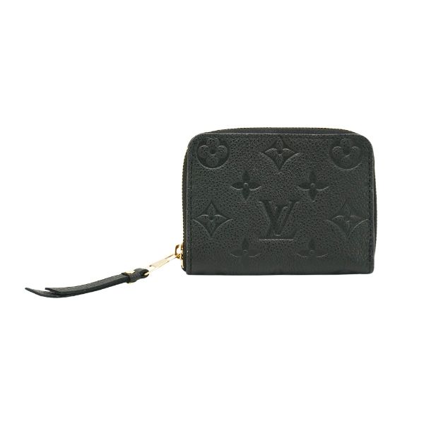 圖片 Louis Vuitton 壓花牛皮拉鍊零錢包(M60574-黑)