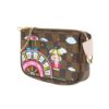 圖片 Louis Vuitton Vivienne 摩天輪印花帆布金鍊小包(N60402-咖)