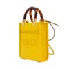 圖片 Fendi Sunshine 全皮手提斜背二用包-Mini(8BS051-黃)