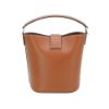 圖片 Celine 展示品 Louise 牛皮金釦凱旋門兩用水桶包-小(棕)