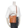 圖片 Celine 展示品 Louise 牛皮金釦凱旋門兩用水桶包-小(棕)