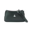 圖片 Vivienne Westwood Tasha 銀色星球平滑面肩背包(黑)