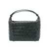 圖片 Bottega Veneta Wallace Mini 牛皮手提單肩包(754443-黑)