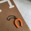 圖片 Hermes 中古皮革馬蹄小掛件