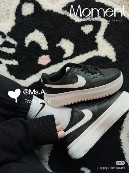 圖片 Nike Court Vision Alta 厚底運動鞋 #25號