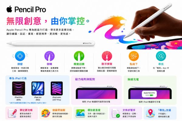 圖片 Apple Pencil Pro