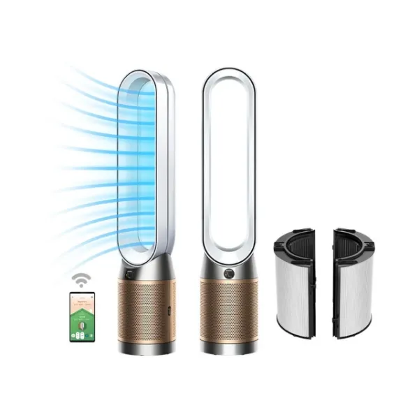 圖片 dyson 戴森 TP12 Purifier Cool De-NOx 二合一甲醛NOx偵測涼風空氣清淨機(白金色)