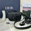 圖片 DIOR 深老花迷你馬鞍男小包