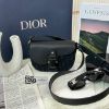 圖片 DIOR 深老花迷你馬鞍男小包