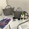圖片 LONGCHAMP Le Pliage Xtra 灰色手提包