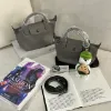 圖片 LONGCHAMP Le Pliage Xtra 灰色手提包