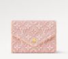 圖片 《我最便宜!全新正品》Louis Vuitton LV  最新緹花短夾 粉色