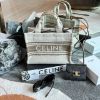 圖片 CELINE CABAS THAIS 咖色條紋托特包