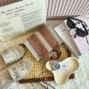 圖片 Chloé Woody 栗子棕刺繡迷你款有背帶