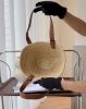 圖片 【LOEWE】棕櫚葉牛皮小號小籃子包 自然色/棕褐色