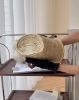 圖片 【LOEWE】棕櫚葉牛皮小號小籃子包 自然色/棕褐色