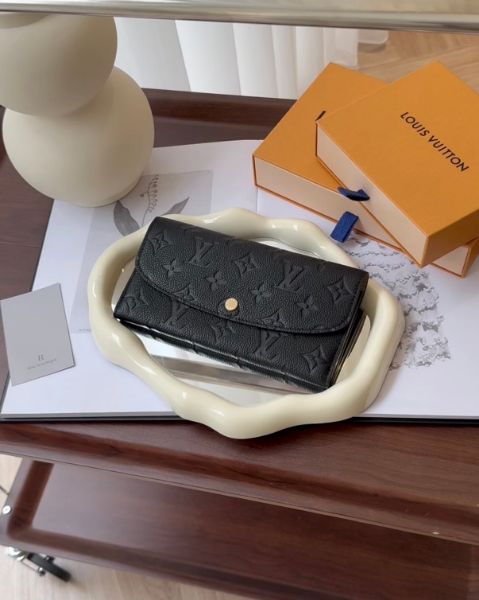 圖片 【LV】EMILIE 掀蓋長夾 黑色壓紋 M62369