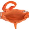 圖片 Hermes Evelyne 23 牛皮銀釦斜背包(橘)