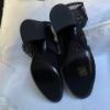 圖片 Chanel 23s 黑色全鑽蝴蝶結網靴