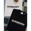 圖片 Burberry 經典 字母logo設計 黑 白二色 短袖T恤上衣