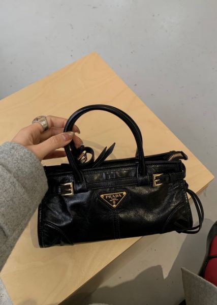 圖片 Prada  Bonnie leather mini handbag