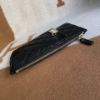 圖片 Chanel 黑金荔枝boy手機扁夾