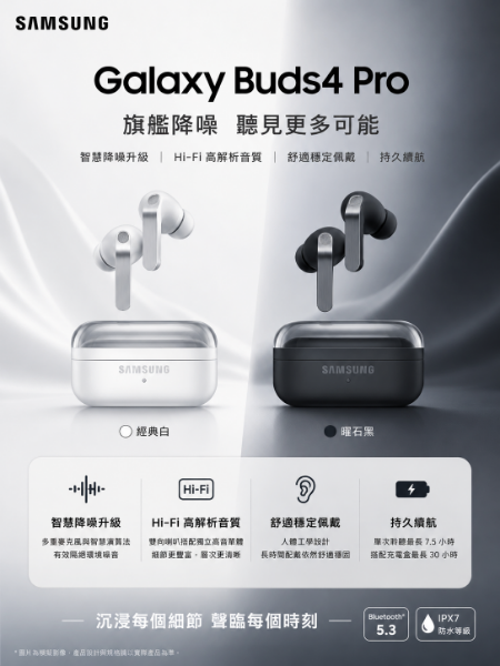 圖片 SamSung 原廠台灣公司貨Galaxy Buds4 Pro