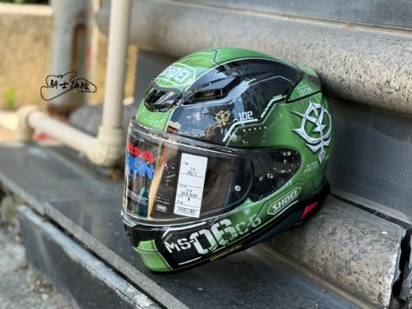 圖片 SHOEI Z8 MS-06C ZAKU II 限量發售 總代理 公司貨 彩繪 全罩 輕量 Z-8 薩克 鋼彈系列