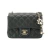 圖片 Chanel 展示品 Coco 菱格羊皮黑白琺瑯調節金球方胖斜背包-17cm(AS1786-黑)  