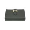 圖片 Hermes Bearn Mini Epsom 牛皮金釦零錢卡夾(Noir黑)