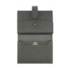 圖片 Hermes Bearn Mini Epsom 牛皮金釦零錢卡夾(Noir黑)