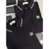 圖片 Stone island 石頭島 經典羅盤🧭小logo設計 黑色 男生 polo衫