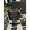圖片 Chanel 香奈兒 經典 黑金配色 流浪包 側背包 二手9.8成新