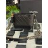 圖片 Chanel 香奈兒 經典 黑金配色 流浪包 側背包 二手9.8成新