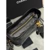 圖片 Chanel 香奈兒 經典 黑金配色 流浪包 側背包 二手9.8成新
