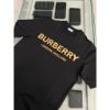 圖片 Burberry 經典 卡其配色字母設計 黑色 短袖T恤上衣