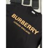 圖片 Burberry 經典 卡其配色字母設計 黑色 短袖T恤上衣