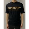 圖片 Burberry 經典 卡其配色字母設計 黑色 短袖T恤上衣