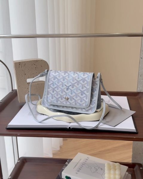 圖片 【GOYARD】PLUMET WOC 小號信封包 限量色 藍色/白色