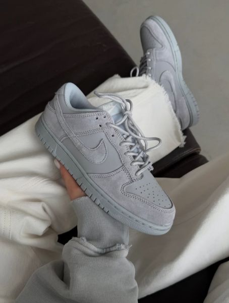 圖片 Nike Dunk Low Retro SE "Wolf Grey" 狼灰 冷灰 灰色 麂皮 男鞋 IB6651-002/預購
