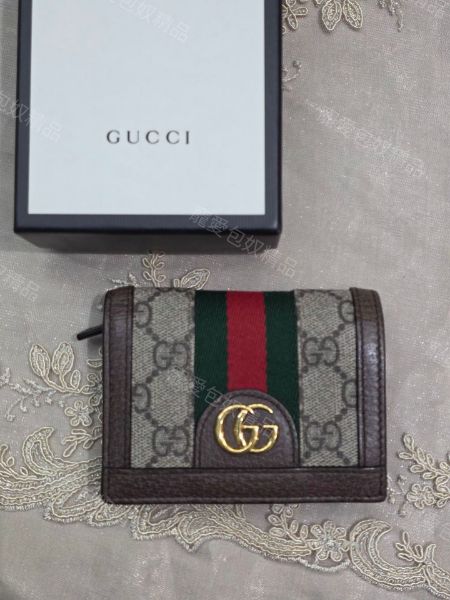 圖片 GUCCI 23155 經典Ophidia 對開零錢短夾