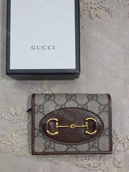 圖片 Gucci 1955 Horsebit 對開短夾