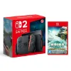 圖片  Nintendo 任天堂 Switch 2 主機+《NS2薩爾達傳說 王國之淚》+《9H鋼化貼》