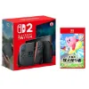 圖片 Nintendo 任天堂 Switch 2 主機+《NS2卡比的馭天飛行者》+《9H鋼化貼》