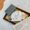 圖片 MIUMIU 粉色愛心琺瑯金屬項鏈