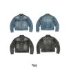 Thug Club Spine Laser Denim Jacket 
