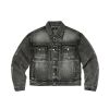 Thug Club Spine Laser Denim Jacket 