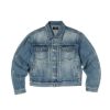 Thug Club Spine Laser Denim Jacket 