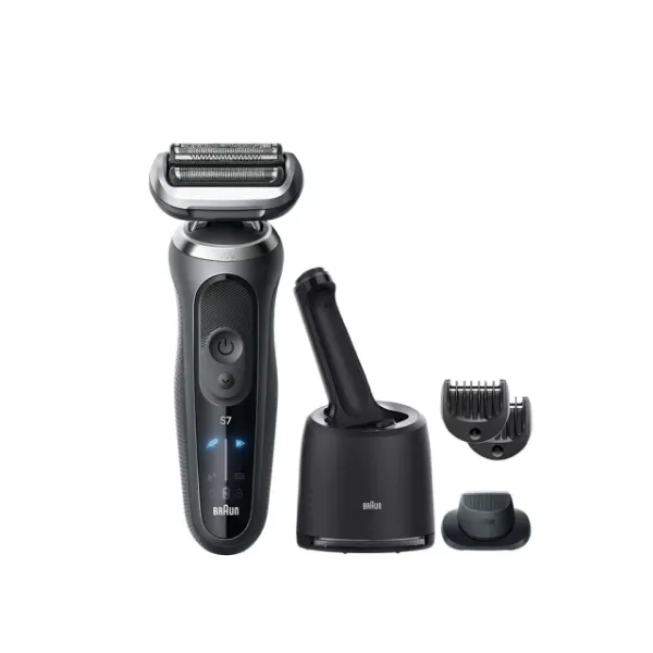 圖片 BRAUN 百靈 7系列PRO智能靈動電動刮鬍刀/電鬍刀-附鬢角刀 德國製造(72-G7500cc)
